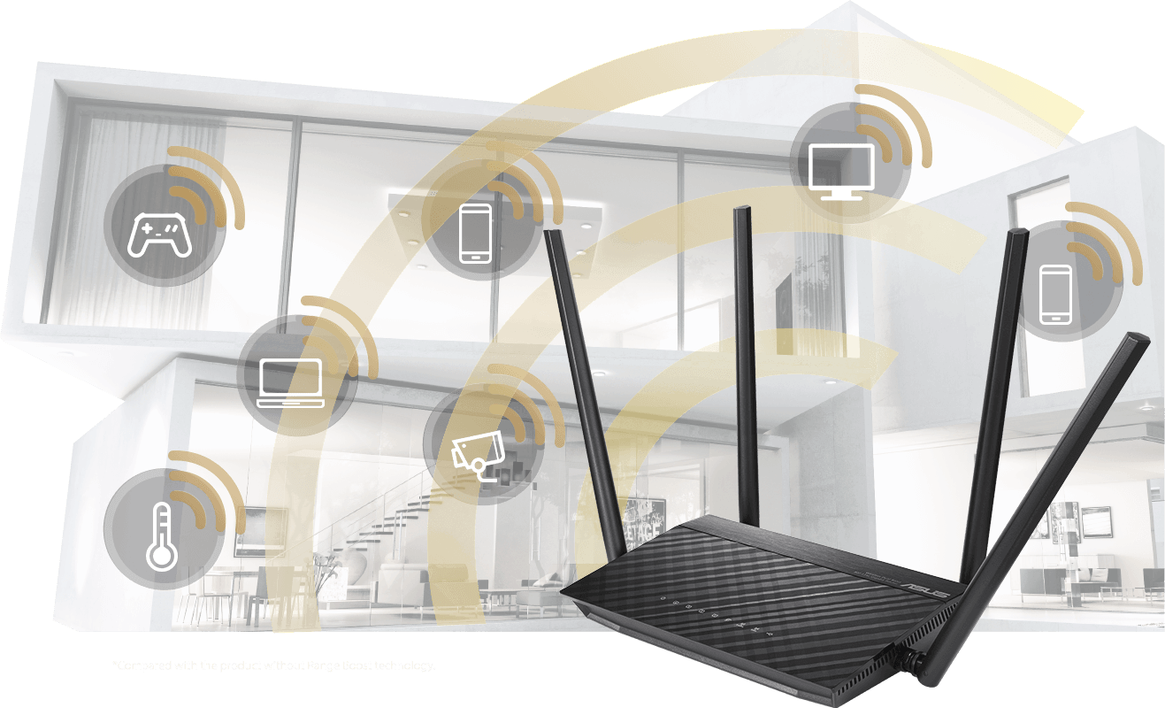 Extend Seamless AiMesh WiFi System.